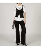 【プランク プロジェクト/PRANK PROJECT】のマルチウェイレイヤードニットパンツ BLK|ID: prp329100004805229 ipo3291000000034867759