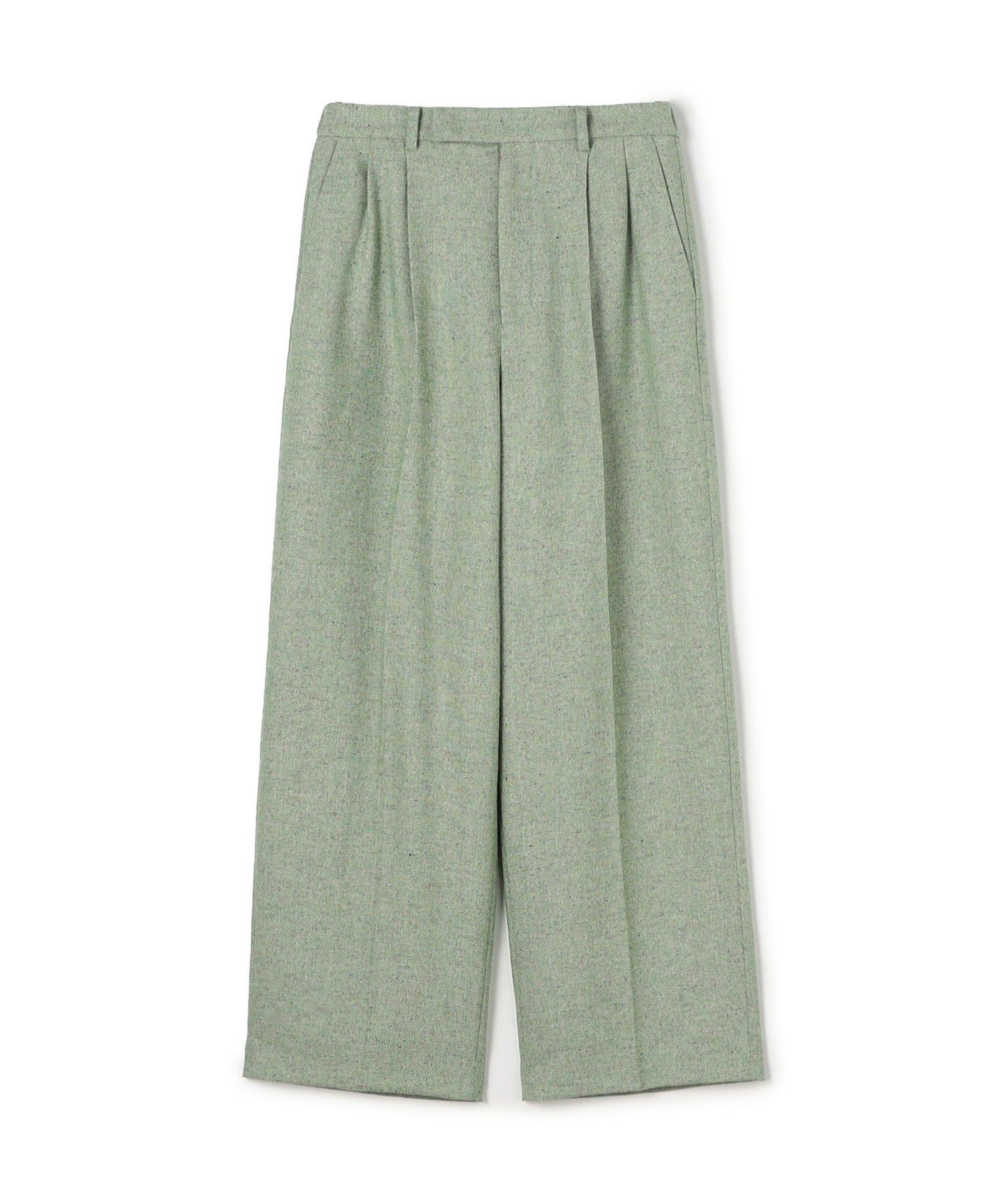 【トゥモローランド/TOMORROWLAND】のネップツイード タックテーパードパンツ インテリア・キッズ・メンズ・レディースファッション・服の通販 founy(ファニー) ファッション Fashion レディースファッション Fashion for Women パンツ Pants & Trousers ウォーム Warm Fabric シルク Silk, 100% Silk ストレッチ Stretch, Stretchy Fabric スニーカー Sneakers, Trainers ツイード Twill, Twill Weave テーパード Tapered, Tapered Pants ネップ Nepp, Slub Yarn ワイド Wide, Wide Fit A/W・秋冬 Autumn/Winter おすすめ Recommended / Our Picks 53 グリーン|ID: prp329100004805238 ipo3291000000034867847