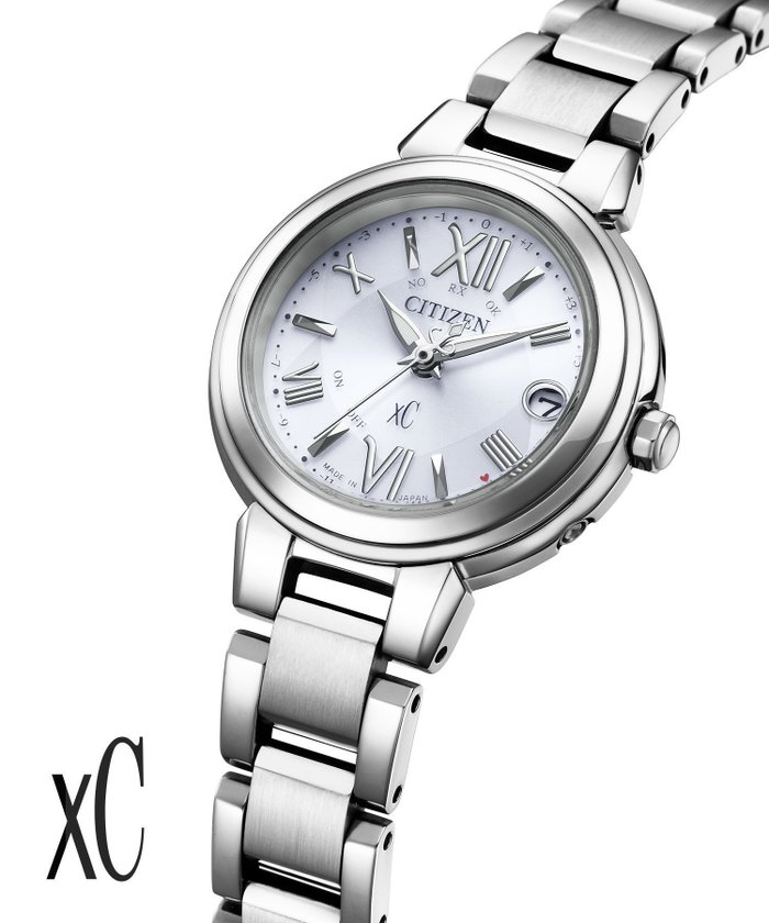 【シチズン/CITIZEN】のxC/エコ・ドライブ電波時計 Stainless Steel Line Happy Flight ES9430-54A インテリア・キッズ・メンズ・レディースファッション・服の通販 founy(ファニー) https://founy.com/ ファッション Fashion レディースファッション Fashion for Women 時計 Watch, Wristwatch エレガント 上品 Elegant |ID: prp329100004805289 ipo3291000000034868124