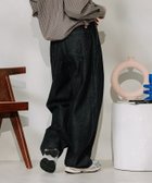 【フリークスストア/FREAK'S STORE】の新色追加 別注 紐付きイージータックパンツ 25FW 25AW 人気、トレンドファッション・服の通販 founy(ファニー) ファッション Fashion レディースファッション Fashion for Women パンツ Pants & Trousers 2025年 2025 2025-2026秋冬・A/W Autumn/Winter 2025–26 AW25–26 冬 Winter / This Winter シンプル Simple, Minimal スペシャル Special, Limited Edition トレンド Trend, Trending Now ワーク Workwear, Utility Style 別注 Limited Edition, Custom Order A/W・秋冬 Autumn/Winter thumbnail ブラックデニム|ID: prp329100004805293 ipo3291000000034868136