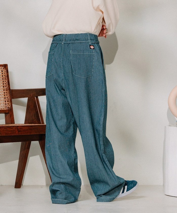 【フリークスストア/FREAK'S STORE】の新色追加 別注 紐付きイージータックパンツ 25FW 25AW インテリア・キッズ・メンズ・レディースファッション・服の通販 founy(ファニー) ファッション Fashion レディースファッション Fashion for Women パンツ Pants & Trousers 2025年 2025 2025-2026秋冬・A/W Autumn/Winter 2025–26 AW25–26 冬 Winter / This Winter シンプル Simple, Minimal スペシャル Special, Limited Edition トレンド Trend, Trending Now ワーク Workwear, Utility Style 別注 Limited Edition, Custom Order A/W・秋冬 Autumn/Winter ヒッコリー|ID: prp329100004805293 ipo3291000000034868150