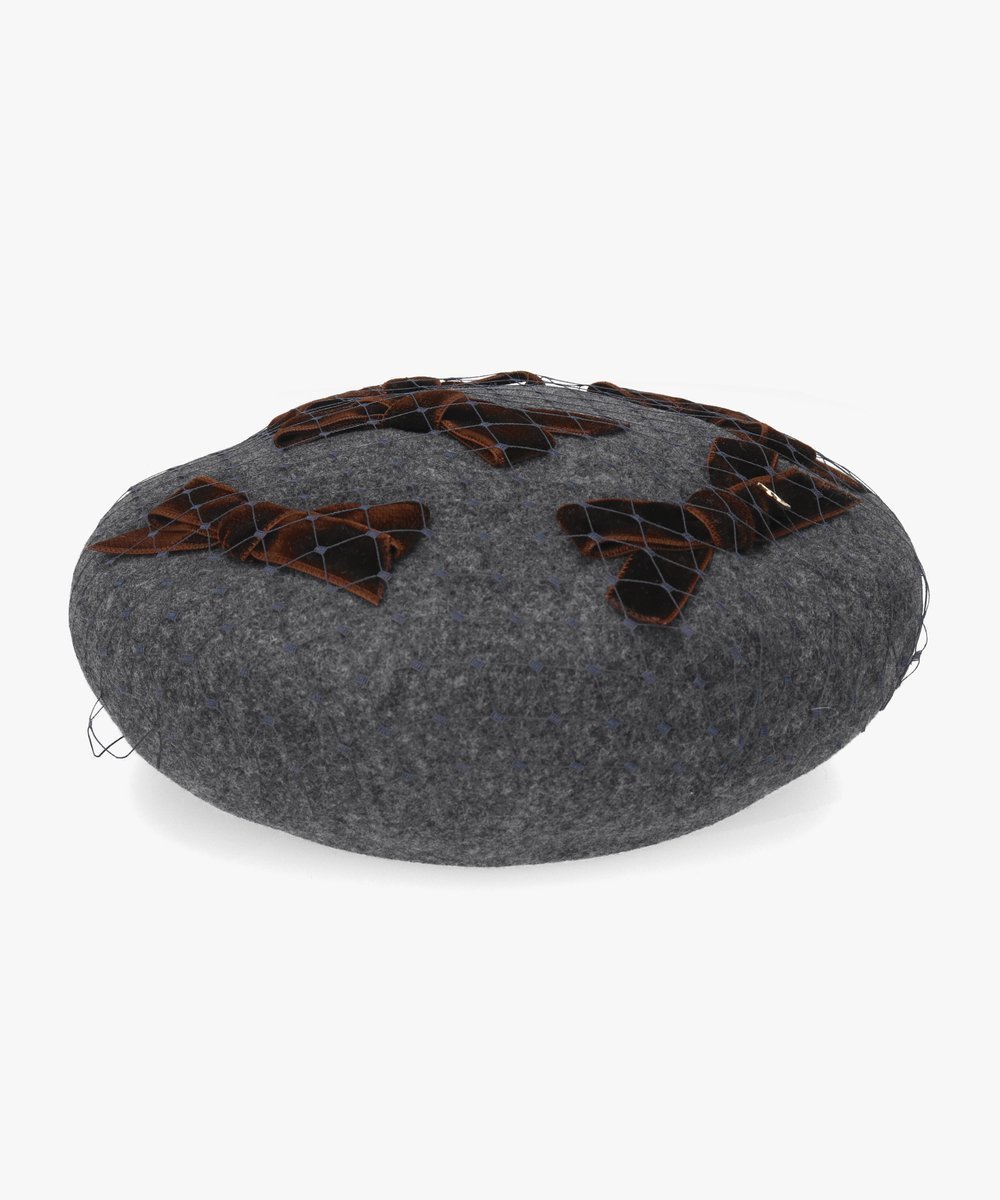 【オーバーライド/OVERRIDE】のAthena New York Maret / アシーナニューヨーク インテリア・キッズ・メンズ・レディースファッション・服の通販 founy(ファニー) 　ファッション　Fashion　レディースファッション　Fashion for Women　アクセサリー　Fashion Accessories　チュール　Tulip, Tulip Motif　フェミニン　Feminine, Girly　ベルベット　Velvet, Velvety　ランダム　Random, Irregular　リボン　Ribbon, Bow　エレガント 上品　Elegant　帽子　Hat, Headwear　旅行　Travel　HeatherGrey|ID: prp329100004805302 ipo3291000000034868206