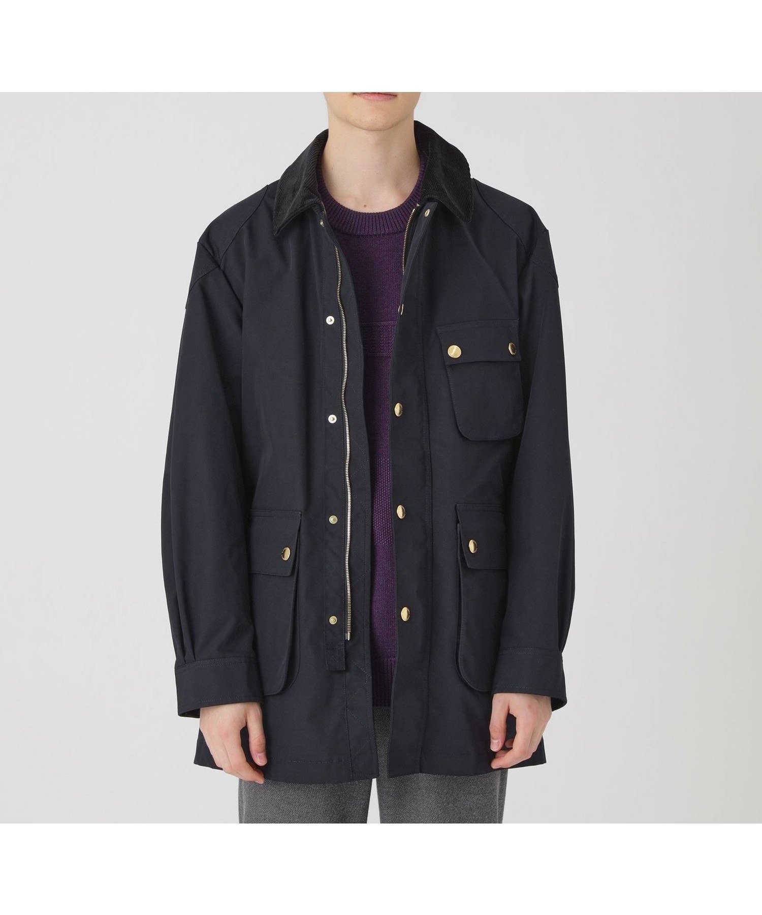 【ブルーレーベル ブラックレーベル クレストブリッジ/BLUE LABEL BLACK LABEL CRESTBRIDGE / MEN】のアーバンオックスホースライディングジャケット インテリア・キッズ・メンズ・レディースファッション・服の通販 founy(ファニー) ファッション Fashion メンズファッション Fashion for Men オックス Oxford Fabric クラシック Classic, Timeless Style コーデュロイ Corduroy, Cord Fabric ジャケット Jacket, Outerwear パッチ Patch, Appliqué ポケット Pocket, Pocket Detail モダン Modern, Contemporary ライニング Inner Lining, Inner Fabric, Lined ラグジュアリー Luxury, Elegant ビジネス 仕事 通勤 Business / Work / Commuting ネイビー|ID: prp329100004805308 ipo3291000000034868254