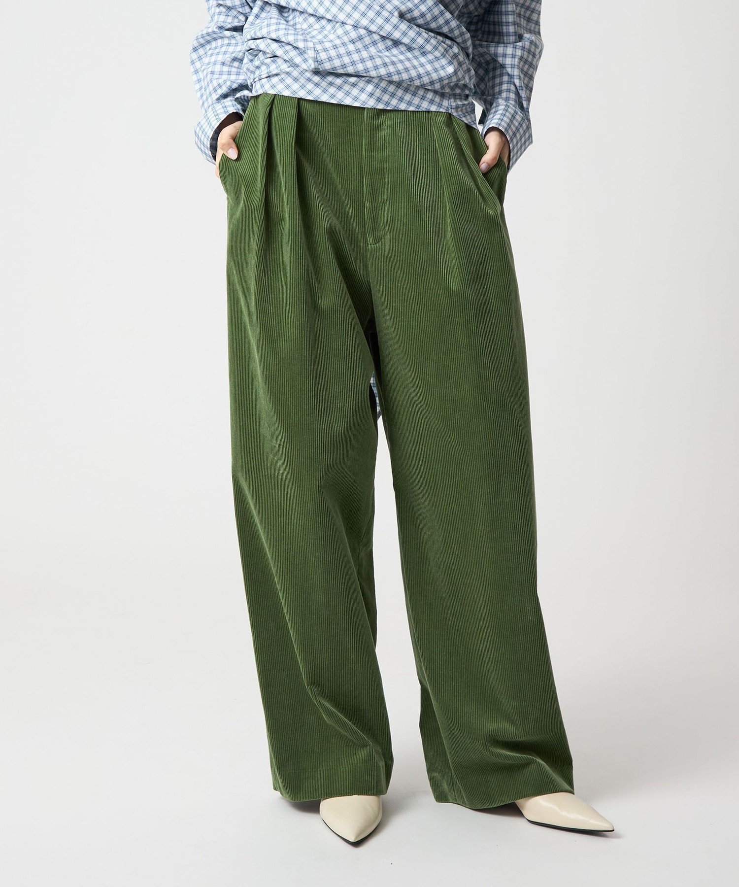 【ビューティ&ユース ユナイテッドアローズ/BEAUTY&YOUTH / UNITED ARROWS】の6(ROKU) コットン コーデュロイ パンツ 25FW インテリア・キッズ・メンズ・レディースファッション・服の通販 founy(ファニー) ファッション Fashion レディースファッション Fashion for Women パンツ Pants & Trousers カットソー Cut and Sewn Top コーデュロイ Corduroy, Cord Fabric シンプル Simple, Minimal ジャケット Jacket, Outerwear ドレス Dress, One-Piece マニッシュ Mannish, Boyish 秋 Autumn KELLY|ID: prp329100004805310 ipo3291000000034868266