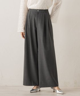 【ドロワット ロートレアモン/Droite Lautreamont】のラナミスト2WAYパンツ≪洗濯機で洗える≫ 人気、トレンドファッション・服の通販 founy(ファニー) ファッション Fashion レディースファッション Fashion for Women パンツ Pants & Trousers 洗える Machine Washable 秋 Autumn トレンド Trend, Trending Now フェミニン Feminine, Girly フロント Front, Front Design メタル Metal, Metal Parts 無地 Plain, Solid Color リラックス Relax, Relaxed Fit ルーズ Loose, Oversized ワイド Wide, Wide Fit A/W・秋冬 Autumn/Winter エレガント 上品 Elegant 2025年 2025 2025-2026秋冬・A/W Autumn/Winter 2025–26 AW25–26 |ID:prp329100004805330