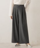 【ドロワット ロートレアモン/Droite Lautreamont】のラナミスト2WAYパンツ≪洗濯機で洗える≫ 人気、トレンドファッション・服の通販 founy(ファニー) ファッション Fashion レディースファッション Fashion for Women パンツ Pants & Trousers 洗える Machine Washable 秋 Autumn トレンド Trend, Trending Now フェミニン Feminine, Girly フロント Front, Front Design メタル Metal, Metal Parts 無地 Plain, Solid Color リラックス Relax, Relaxed Fit ルーズ Loose, Oversized ワイド Wide, Wide Fit A/W・秋冬 Autumn/Winter エレガント 上品 Elegant 2025年 2025 2025-2026秋冬・A/W Autumn/Winter 2025–26 AW25–26 thumbnail チャコールグレー|ID: prp329100004805330 ipo3291000000034868440