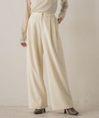 【ドロワット ロートレアモン/Droite Lautreamont】のラナミスト2WAYパンツ≪洗濯機で洗える≫ 人気、トレンドファッション・服の通販 founy(ファニー) ファッション Fashion レディースファッション Fashion for Women パンツ Pants & Trousers 洗える Machine Washable 秋 Autumn トレンド Trend, Trending Now フェミニン Feminine, Girly フロント Front, Front Design メタル Metal, Metal Parts 無地 Plain, Solid Color リラックス Relax, Relaxed Fit ルーズ Loose, Oversized ワイド Wide, Wide Fit A/W・秋冬 Autumn/Winter エレガント 上品 Elegant 2025年 2025 2025-2026秋冬・A/W Autumn/Winter 2025–26 AW25–26 thumbnail オフホワイト|ID: prp329100004805330 ipo3291000000034868443