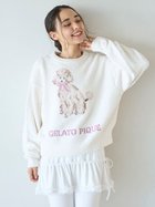 【ジェラート ピケ/gelato pique】のプードルジャガードプルオーバー 人気、トレンドファッション・服の通販 founy(ファニー) ファッション Fashion レディースファッション Fashion for Women トップス・カットソー Cut & Sew Tops カジュアルプルオーバー・ニットトップス Pullovers & Knit Tops / Casual Pullovers スマート Smart, Elegant バランス Balance, Style Balance フェミニン Feminine, Girly モチーフ Motif, Design Theme リボン Ribbon, Bow thumbnail OWHT[002]|ID: prp329100004805342 ipo3291000000034868537
