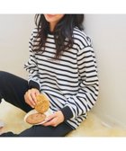 【その他のブランド/Other】の【LAFUKU/ラフク】裏起毛スウェットルームウェアSET(上下セット) アイボリー(ボーダー)|ID: prp329100004805343 ipo3291000000034911855