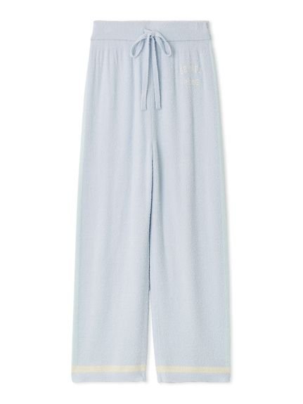 【ジェラート ピケ/gelato pique】のスムーズィートリムロングパンツ インテリア・キッズ・メンズ・レディースファッション・服の通販 founy(ファニー) 　ファッション　Fashion　レディースファッション　Fashion for Women　パンツ　Pants & Trousers　おすすめ　Recommended / Our Picks　なめらか　Smooth, Silky Texture　ストレート　Straight, Straight Cut　スマート　Smart, Elegant　トレンド　Trend, Trending Now　ベーシック　Basic, Essential　ロング　Long, Long-Length　定番　Standard, Basic Item　BLU[086]|ID: prp329100004805351 ipo3291000000034868593