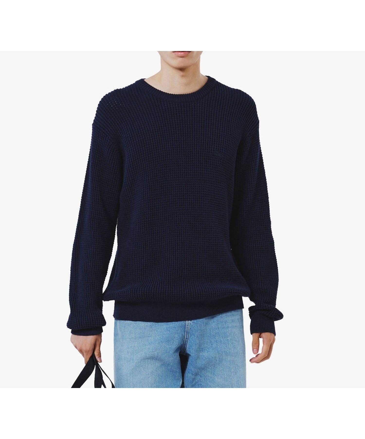 【ラコステ/LACOSTE / MEN】のワッフルニットセーター インテリア・キッズ・メンズ・レディースファッション・服の通販 founy(ファニー) ファッション Fashion メンズファッション Fashion for Men エレガント 上品 Elegant クラシック Classic, Timeless Style スマート Smart, Elegant セーター Sweater, Knitwear トレンド Trend, Trending Now ミドル Middle Length, Mid Height リラックス Relax, Relaxed Fit ワッフル Waffle, Waffle Knit ネイビー|ID: prp329100004805372 ipo3291000000034868743