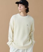 【ラコステ/LACOSTE / MEN】のワッフルニットセーター 人気、トレンドファッション・服の通販 founy(ファニー) ファッション Fashion メンズファッション Fashion for Men エレガント 上品 Elegant クラシック Classic, Timeless Style スマート Smart, Elegant セーター Sweater, Knitwear トレンド Trend, Trending Now ミドル Middle Length, Mid Height リラックス Relax, Relaxed Fit ワッフル Waffle, Waffle Knit thumbnail オフホワイト|ID: prp329100004805372 ipo3291000000034868745