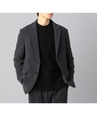 【コムサ メン/COMME CA / MEN】の【COMME CA MEN】【セットアップ対応】2WAYトリコットコーデュロイノッチドラペルシングルテーラードジャケット チャコールグレー|ID: prp329100004805383 ipo3291000000034868823
