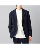 【コムサ メン/COMME CA / MEN】の【COMME CA MEN】【セットアップ対応】2WAYトリコットコーデュロイノッチドラペルシングルテーラードジャケット ネイビー|ID: prp329100004805383 ipo3291000000034868824