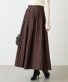 【ビアズリー/BEARDSLEY】の先染めチェックタックスカート 人気、トレンドファッション・服の通販 founy(ファニー) ファッション Fashion レディースファッション Fashion for Women スカート Skirts サイドジップ Side Zip, Side Zipper チェック Check, Plaid, Tartan ポケット Pocket, Pocket Detail ロング Long, Long-Length 再入荷 Restock / Back in Stock エレガント 上品 Elegant thumbnail ブラウン|ID: prp329100004805390 ipo3291000000034868883