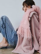 【フレイ アイディー/FRAY I.D】のブラッシュシャギーニットマフラー 人気、トレンドファッション・服の通販 founy(ファニー) ファッション Fashion レディースファッション Fashion for Women トップス・カットソー Cut & Sew Tops ニット Knit Tops & Sweaters マフラー・スヌード / 冬小物の定番 Scarves & Mufflers ウェーブ Wavy Pattern ストール Stole, Wrap スマート Smart, Elegant パッチ Patch, Appliqué フリンジ Fringe, Tassel マフラー Scarf, Muffler ループ Loop, Loop Knit thumbnail PNK[066]|ID: prp329100004805392 ipo3291000000034868903