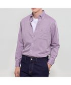 【マッキントッシュ ロンドン/MACKINTOSH LONDON / MEN】のコットンカシミヤボタンダウンシャツ 人気、トレンドファッション・服の通販 founy(ファニー) ファッション Fashion メンズファッション Fashion for Men なめらか Smooth, Silky Texture シェイプ Shape, Slim Fit シャンブレー Chambray, Denim-Like Fabric トレンド Trend, Trending Now ロンドン London Style, British Inspired エレガント 上品 Elegant 定番 Standard, Basic Item thumbnail パープル|ID: prp329100004805393 ipo3291000000034868912