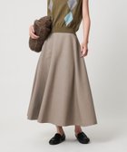 【ビューティ&ユース ユナイテッドアローズ/BEAUTY&YOUTH / UNITED ARROWS】のポリエステルツイル サーキュラースカート ウォッシャブル 人気、トレンドファッション・服の通販 founy(ファニー) ファッション Fashion レディースファッション Fashion for Women スカート Skirts ウォッシャブル Machine Washable コンパクト Compact, Small Size ドレープ Drape, Draping Fabric フェミニン Feminine, Girly ベスト Vest, Waistcoat リラックス Relax, Relaxed Fit エレガント 上品 Elegant thumbnail BEIGE|ID: prp329100004805408 ipo3291000000034869018