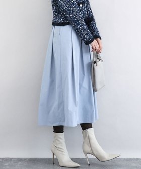 【メゾン ド サンク/Maison de CINQ】のメモリータフタ タックフレアスカート/洗濯機で洗える 人気、トレンドファッション・服の通販 founy(ファニー) ファッション Fashion レディースファッション Fashion for Women スカート Skirts Aライン・フレアスカート A-Line & Flared Skirts ジャケット Jacket, Outerwear タフタ Taffeta, Structured Fabric フォーマル Formal, Dressy フレア Flare, Flared レギュラー Regular, Standard Fit エレガント 上品 Elegant 冬 Winter / This Winter 夏 Summer 春 Spring 洗える Machine Washable 秋 Autumn |ID:prp329100004805415