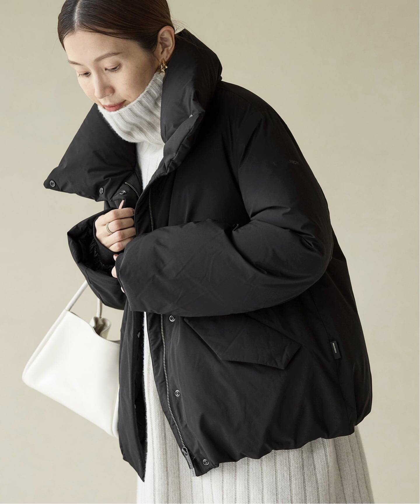【イエナ/IENA】のWOOLRICH/ウールリッチ LUXURY COCOON JK ジャケット インテリア・キッズ・メンズ・レディースファッション・服の通販 founy(ファニー) ファッション Fashion レディースファッション Fashion for Women アウター Coat / Outerwear Collection レディースジャケット・軽アウター Jackets アウトドア Outdoor Clothing 軽量 Lightweight, Ultra Light ジャケット Jacket, Outerwear ダウン Down, Puffer ハイネック High Neck, Mock Neck フォルム Silhouette, Form 防寒 Cold Protection, Winter-Ready 冬 Winter / This Winter ブラック|ID: prp329100004805425 ipo3291000000034869149