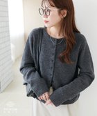 【ディスコート/Discoat】の【保温性!/高見え】ヤクブレンドクルーカーディガン 人気、トレンドファッション・服の通販 founy(ファニー) ファッション Fashion レディースファッション Fashion for Women トップス・カットソー Cut & Sew Tops カーディガン・羽織り Layered Style Cardigans カーディガン Cardigan, Knitwear シンプル Simple, Minimal バランス Balance, Style Balance ベーシック Basic, Essential thumbnail チャコールグレー|ID: prp329100004805439 ipo3291000000034869257