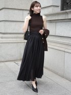 【アニュアンス/anuans】のエアリーフレアスカート 人気、トレンドファッション・服の通販 founy(ファニー) ファッション Fashion レディースファッション Fashion for Women スカート Skirts Aライン・フレアスカート A-Line & Flared Skirts エアリー Airy Texture ギャザー Gathered, Ruffled シャーリング Shirring, Ruched フィット Fit, Slim Fit フレア Flare, Flared ロング Long, Long-Length thumbnail BLACK|ID: prp329100004805441 ipo3291000000034869261