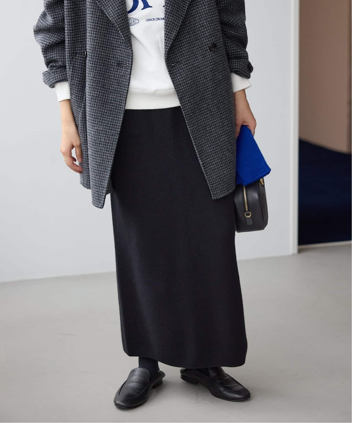 【スローブ イエナ/SLOBE IENA】の《セットアップ対応可/追加》ウォッシャブルスムースニットスカート インテリア・キッズ・メンズ・レディースファッション・服の通販 founy(ファニー) ファッション Fashion レディースファッション Fashion for Women セットアップ Matching Sets スカート・ミニ/ミディ/マキシ Skirts / Mini, Midi & Maxi Skirts 2025年 2025 2025-2026秋冬・A/W Autumn/Winter 2025–26 AW25–26 おすすめ Recommended / Our Picks シンプル Simple, Minimal スウェット / スエット Sweatshirt, Sweatwear スリット Slit, Slit Detail セットアップ Set-Up, Coordinated Outfit タイトスカート Pencil Skirt, Tight Skirt ベーシック Basic, Essential ブラック|ID: prp329100004805444 ipo3291000000034869307