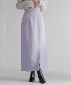 【アンデミュウ/Andemiu】のアシメフラップIラインスカート 人気、トレンドファッション・服の通販 founy(ファニー) ファッション Fashion レディースファッション Fashion for Women スカート Skirts シンプル Simple, Minimal スリット Slit, Slit Detail フラップ Flap, Flap Pocket ポケット Pocket, Pocket Detail エレガント 上品 Elegant |ID:prp329100004805458