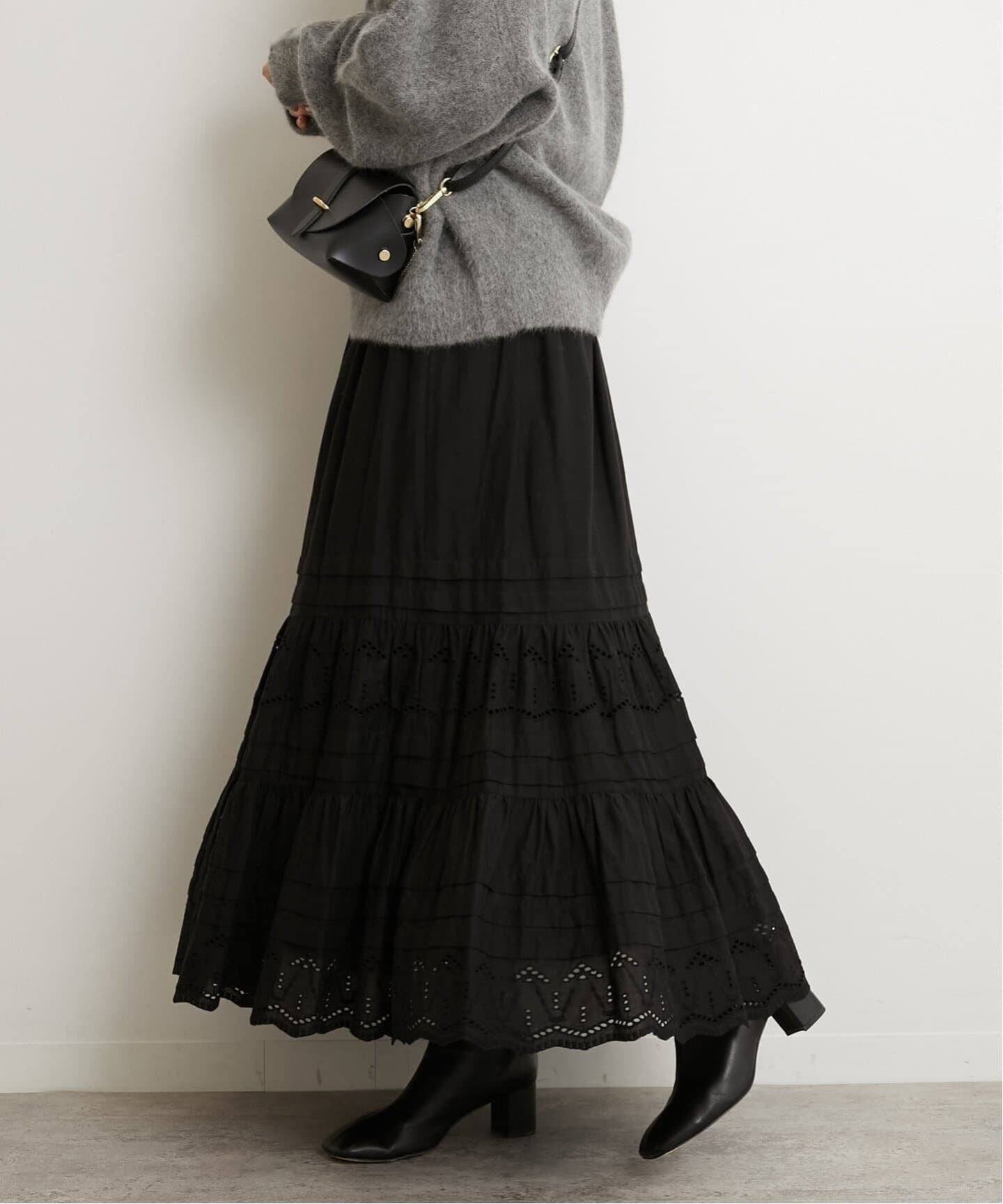 【ジャーナルスタンダード レリューム/JOURNAL STANDARD relume】の《WEB限定追加 》コットンボイルタック刺繍ロングスカート 人気、トレンドファッション・服の通販 founy(ファニー) ファッション Fashion レディースファッション Fashion for Women スカート Skirts ロングスカート Long Skirts / Maxi & Midi Skirts 2026年 2026 おすすめ Recommended / Our Picks カットソー Cut and Sewn Top ダウン Down, Puffer ティアードスカート Tiered Skirt, Flounced Skirt フェミニン Feminine, Girly ロング Long, Long-Length other-1|ID: prp329100004805460 ipo3291000000034869530