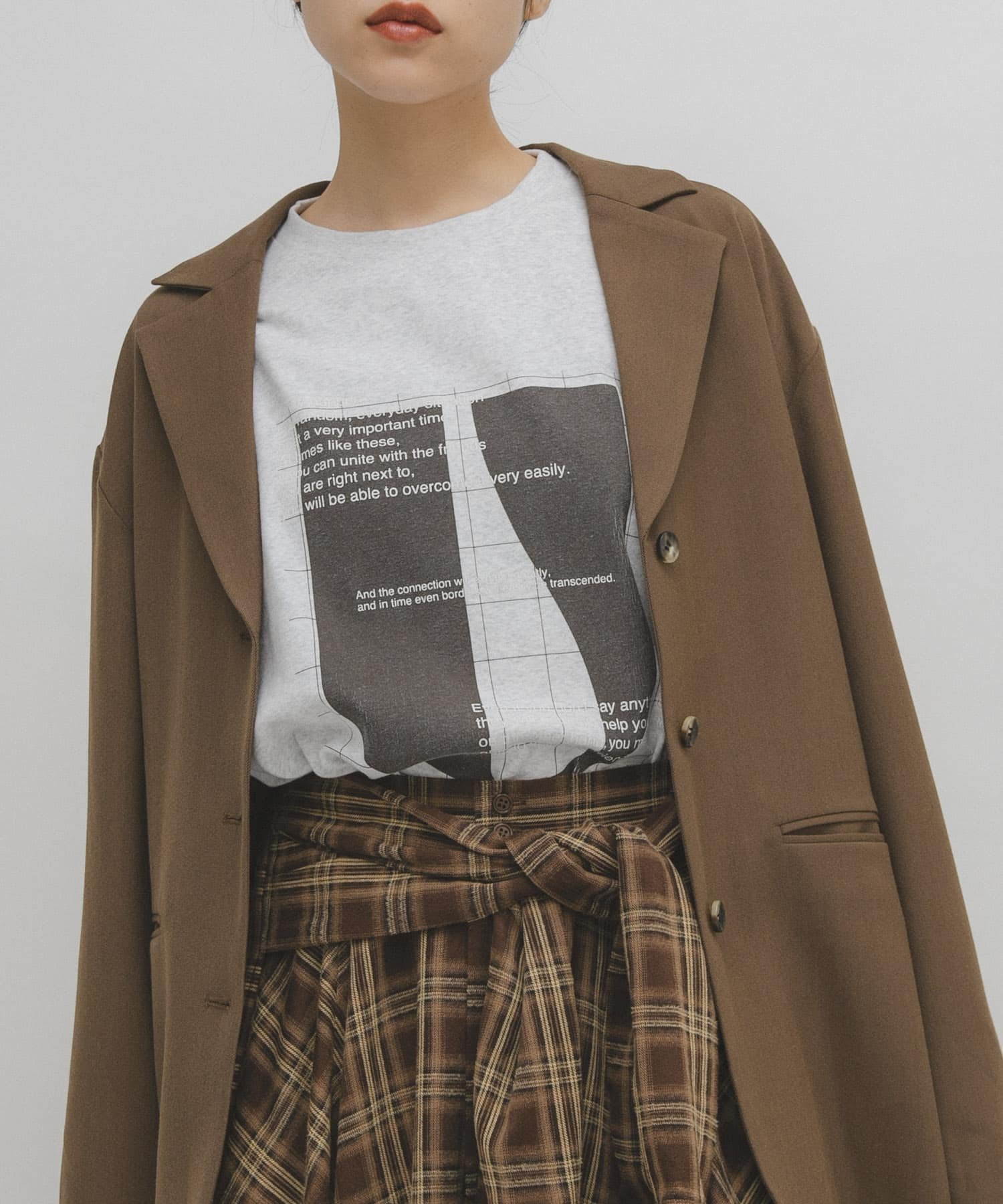 【ケービーエフ/KBF / URBAN RESEARCH】のナップドルーズプリントTEE インテリア・キッズ・メンズ・レディースファッション・服の通販 founy(ファニー) 　ファッション　Fashion　レディースファッション　Fashion for Women　2025年　2025　2025-2026秋冬・A/W　Autumn/Winter 2025–26 AW25–26　冬　Winter / This Winter　インナー　Innerwear　スリーブ　Sleeve, Long Sleeve / Short Sleeve　プリント　Print, Printed Pattern　ロング　Long, Long-Length　A/W・秋冬　Autumn/Winter　グレー系その他|ID: prp329100004805461 ipo3291000000034869558