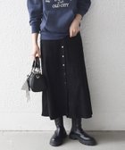 【シップス フォー ウィメン/SHIPS】のSHIPS any ポリエステル スエード フロント ボタン Aライン スカート 人気、トレンドファッション・服の通販 founy(ファニー) ファッション Fashion レディースファッション Fashion for Women スカート Skirts Aライン・フレアスカート A-Line & Flared Skirts シンプル Simple, Minimal スウェット / スエット Sweatshirt, Sweatwear バランス Balance, Style Balance フレア Flare, Flared フロント Front, Front Design メタル Metal, Metal Parts ロング Long, Long-Length A/W・秋冬 Autumn/Winter おすすめ Recommended / Our Picks 2025年 2025 2025-2026秋冬・A/W Autumn/Winter 2025–26 AW25–26 thumbnail ブラック|ID: prp329100004805479 ipo3291000000034869748