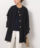 【ジャーナルスタンダード レリューム/JOURNAL STANDARD relume】の《追加》別注【Traditional Weatherwear】MALTON N/C ノーカラーコート 人気、トレンドファッション・服の通販 founy(ファニー) ファッション Fashion レディースファッション Fashion for Women アウター Coat / Outerwear Collection コート・ロングコート・ピーコート Long Coats, Peacoats & More 2025年 2025 2025-2026秋冬・A/W Autumn/Winter 2025–26 AW25–26 コレクション Collection, Seasonal Line シンプル Simple, Minimal トレンド Trend, Trending Now フォーマル Formal, Dressy メルトン Melton, Heavy Wool エレガント 上品 Elegant 人気 Popular, Best Seller 別注 Limited Edition, Custom Order thumbnail ブラック|ID: prp329100004805482 ipo3291000000034869759
