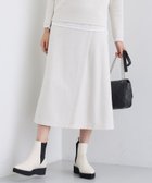 【インディヴィ/INDIVI】の【SETUP可能/洗える/UVケア】ライトジャージ セミフレアスカート 人気、トレンドファッション・服の通販 founy(ファニー) ファッション Fashion レディースファッション Fashion for Women セットアップ Matching Sets スカート・ミニ/ミディ/マキシ Skirts / Mini, Midi & Maxi Skirts スカート Skirts Aライン・フレアスカート A-Line & Flared Skirts 洗える Machine Washable カットソー Cut and Sewn Top 切替 Switching, Contrast Panel ストレッチ Stretch, Stretchy Fabric スマート Smart, Elegant セットアップ Set-Up, Coordinated Outfit フレア Flare, Flared ポケット Pocket, Pocket Detail メランジ Melange, Mixed Yarn ラップ Wrap, Wrap Design thumbnail オフホワイト|ID: prp329100004805491 ipo3291000000034869841