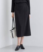 【インディヴィ/INDIVI】の【SETUP可能/洗える/UVケア】ライトジャージ セミフレアスカート 人気、トレンドファッション・服の通販 founy(ファニー) ファッション Fashion レディースファッション Fashion for Women セットアップ Matching Sets スカート・ミニ/ミディ/マキシ Skirts / Mini, Midi & Maxi Skirts スカート Skirts Aライン・フレアスカート A-Line & Flared Skirts 洗える Machine Washable カットソー Cut and Sewn Top 切替 Switching, Contrast Panel ストレッチ Stretch, Stretchy Fabric スマート Smart, Elegant セットアップ Set-Up, Coordinated Outfit フレア Flare, Flared ポケット Pocket, Pocket Detail メランジ Melange, Mixed Yarn ラップ Wrap, Wrap Design thumbnail ブラック|ID: prp329100004805491 ipo3291000000034869843