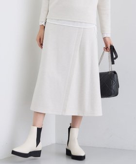 【インディヴィ/INDIVI】の【SETUP可能/洗える/UVケア】ライトジャージ セミフレアスカート 人気、トレンドファッション・服の通販 founy(ファニー) ファッション Fashion レディースファッション Fashion for Women セットアップ Matching Sets スカート・ミニ/ミディ/マキシ Skirts / Mini, Midi & Maxi Skirts スカート Skirts Aライン・フレアスカート A-Line & Flared Skirts 洗える Machine Washable カットソー Cut and Sewn Top 切替 Switching, Contrast Panel ストレッチ Stretch, Stretchy Fabric スマート Smart, Elegant セットアップ Set-Up, Coordinated Outfit フレア Flare, Flared ポケット Pocket, Pocket Detail メランジ Melange, Mixed Yarn ラップ Wrap, Wrap Design |ID:prp329100004805491