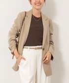 【ノーリーズ/NOLLEY'S】の《セットアップ対応》ウォッシャブルストレッチギャバテーラードジャケット 人気、トレンドファッション・服の通販 founy(ファニー) ファッション Fashion レディースファッション Fashion for Women アウター Coat / Outerwear Collection レディースジャケット・軽アウター Jackets テーラードジャケット / 通勤・きれいめスタイル Tailored Jackets & Blazers 2025年 2025 2025-2026秋冬・A/W Autumn/Winter 2025–26 AW25–26 おすすめ Recommended / Our Picks スリット Slit, Slit Detail セットアップ Set-Up, Coordinated Outfit フレア Flare, Flared thumbnail ベージュ|ID: prp329100004805495 ipo3291000000034869873