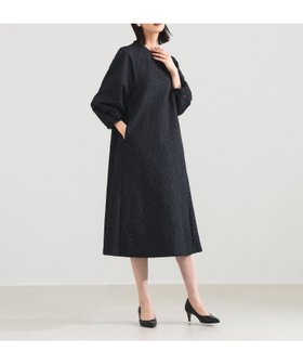 【デミルクス ビームス/Demi-Luxe BEAMS】のフクレ織りジャカード パフスリーブ ドレス* ビームスセレモニー2026 入学式 卒業式 入園式 卒園式 フォーマル 保護者会 面接 式典 七五三 人気、トレンドファッション・服の通販 founy(ファニー) ファッション Fashion レディースファッション Fashion for Women ワンピース Dresses フォーマル・パーティードレス・結婚式用ドレス Elegant & Casual Dresses アクセサリー Fashion Accessories シンプル Simple, Minimal ジャカード／ジャガード Jacquard, Woven Pattern スリーブ Sleeve, Long Sleeve / Short Sleeve ドレス Dress, One-Piece 定番 Standard, Basic Item 人気 Popular, Best Seller フォーマル Formal, Dressy フレア Flare, Flared おすすめ Recommended / Our Picks エレガント 上品 Elegant セレモニー Ceremony 入学式 Entrance Ceremony 卒業式 Graduation Ceremony |ID:prp329100004805501