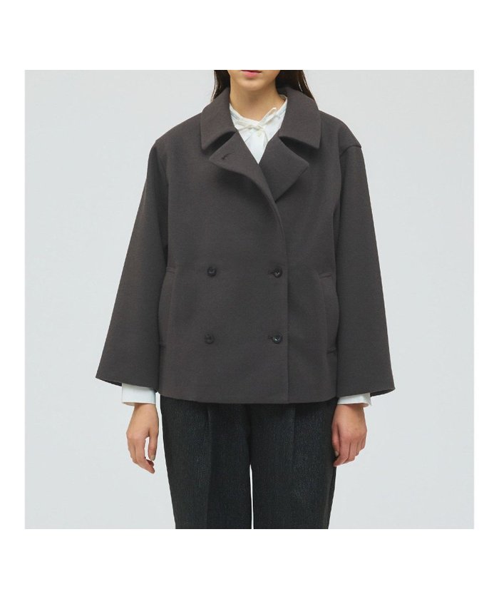 【マーコート/MARcourt】のmizuiro ind ピーコート インテリア・キッズ・メンズ・レディースファッション・服の通販 founy(ファニー) https://founy.com/ ファッション Fashion レディースファッション Fashion for Women アウター Coat / Outerwear Collection コート・ロングコート・ピーコート Long Coats, Peacoats & More ウォーム Warm Fabric ショート Short, Short Length バランス Balance, Style Balance フロント Front, Front Design ボトム Bottoms, Lower Wear ポケット Pocket, Pocket Detail 今季 This Season, Current Season 冬 Winter / This Winter 定番 Standard, Basic Item 無地 Plain, Solid Color 長袖 Long Sleeve, Full Sleeve |ID: prp329100004805504 ipo3291000000034869976