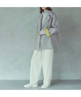 【ストロベリーフィールズ/STRAWBERRY FIELDS】のイタリアンエアリーテーラーコート 人気、トレンドファッション・服の通販 founy(ファニー) ファッション Fashion レディースファッション Fashion for Women アウター Coat / Outerwear Collection コート・ロングコート・ピーコート Long Coats, Peacoats & More |ID:prp329100004805509