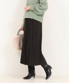 【ノーリーズ/NOLLEY'S】の起毛プリーツスカート 人気、トレンドファッション・服の通販 founy(ファニー) ファッション Fashion レディースファッション Fashion for Women スカート Skirts プリーツスカート / 上品フェミニンスタイル Pleated Skirts サテン Satin, Glossy Fabric チェック Check, Plaid, Tartan フェミニン Feminine, Girly プリーツ Pleats, Pleated リラックス Relax, Relaxed Fit おすすめ Recommended / Our Picks 2025年 2025 2025-2026秋冬・A/W Autumn/Winter 2025–26 AW25–26 thumbnail チャコールグレー|ID: prp329100004805511 ipo3291000000034870027