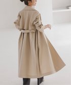 【ノーブル / スピック&スパン/NOBLE / Spick & Span】の《26SS先行 》グロウツイルバックニュアンストレンチコート ベージュ|ID: prp329100004805513 ipo3291000000034870035