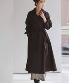 【ノーブル / スピック&スパン/NOBLE / Spick & Span】の《26SS先行 》グロウツイルバックニュアンストレンチコート ブラウン|ID: prp329100004805513 ipo3291000000034870037