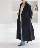 【ノーブル / スピック&スパン/NOBLE / Spick & Span】の《26SS先行 》グロウツイルバックニュアンストレンチコート ネイビー|ID: prp329100004805513 ipo3291000000034870039