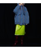 【メゾンスペシャル/MAISON SPECIAL】のPlaid Hoodie Scarf Middle Down Coat BRN|ID: prp329100004805525 ipo3291000000034870127