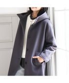 【エムケイ ミッシェルクラン/MK MICHEL KLEIN】のSUPER100 sウール フーデットミドルコート ダークグレー|ID: prp329100004805527 ipo3291000000034870132