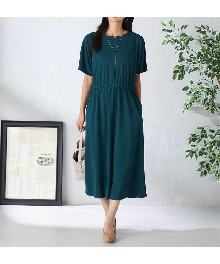 【アー ヴェー ヴェー/a.v.v】の【接触冷感/UVカット/イージーケア】ウエストギャザーリラクシングワンピース インテリア・キッズ・メンズ・レディースファッション・服の通販 founy(ファニー) https://founy.com/ ファッション Fashion レディースファッション Fashion for Women ワンピース Dresses 洗える Machine Washable ギャザー Gathered, Ruffled ジャケット Jacket, Outerwear 再入荷 Restock / Back in Stock おすすめ Recommended / Our Picks 夏 Summer 旅行 Travel ビジネス 仕事 通勤 Business / Work / Commuting |ID: prp329100004805544 ipo3291000000035238369