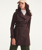 【エーグル/AIGLE】のGORE-TEX ゴアテックス 防水 防風 透湿 2WAY ミドル丈トレンチコート フード取り外し可 ブラウン|ID: prp329100004805547 ipo3291000000034934760