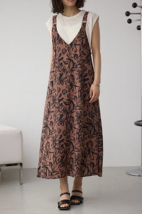 【アズール バイ マウジー/AZUL by moussy】のアソート柄プリントワンピース 人気、トレンドファッション・服の通販 founy(ファニー) ファッション Fashion レディースファッション Fashion for Women ワンピース Dresses カットソー Cut and Sewn Top カーディガン Cardigan, Knitwear キャミワンピース Cami Dress, Slip Dress ダウン Down, Puffer フレア Flare, Flared プリント Print, Printed Pattern 夏 Summer 羽織 Haori, Light Jacket |ID:prp329100004805553