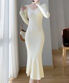 【ミニミニストア/miniministore】のニットワンピース ロングマーメイドワンピ アイボリー|ID: prp329100004805558 ipo3291000000034938079