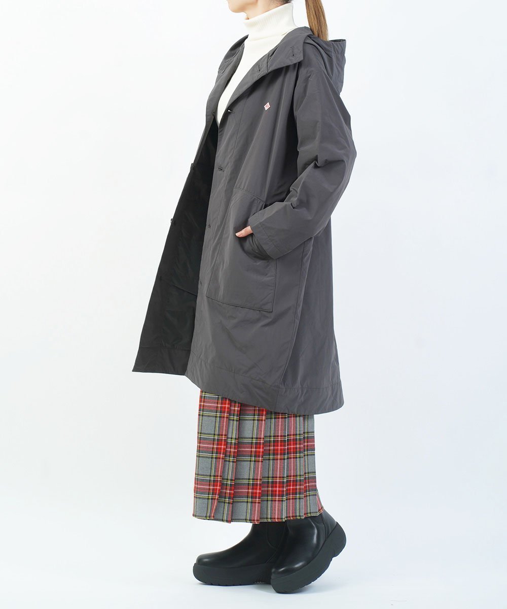 【ブルーコムブルー/BLEU COMME BLEU】のダントン インサレーション フーデッドコート インテリア・キッズ・メンズ・レディースファッション・服の通販 founy(ファニー) ファッション Fashion レディースファッション Fashion for Women アウター Coat / Outerwear Collection コート・ロングコート・ピーコート Long Coats, Peacoats & More インナー Innerwear タフタ Taffeta, Structured Fabric パッチ Patch, Appliqué ピーチ Peach, Soft Touch フロント Front, Front Design ポケット Pocket, Pocket Detail ワイド Wide, Wide Fit 冬 Winter / This Winter 秋 Autumn CHA|ID: prp329100004805580 ipo3291000000034870611